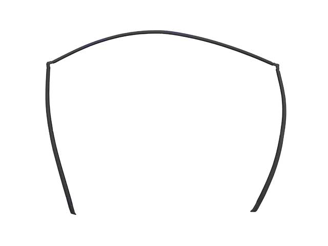 BMW Windshield Moulding Trim Seal | 1997-2003 51318159785