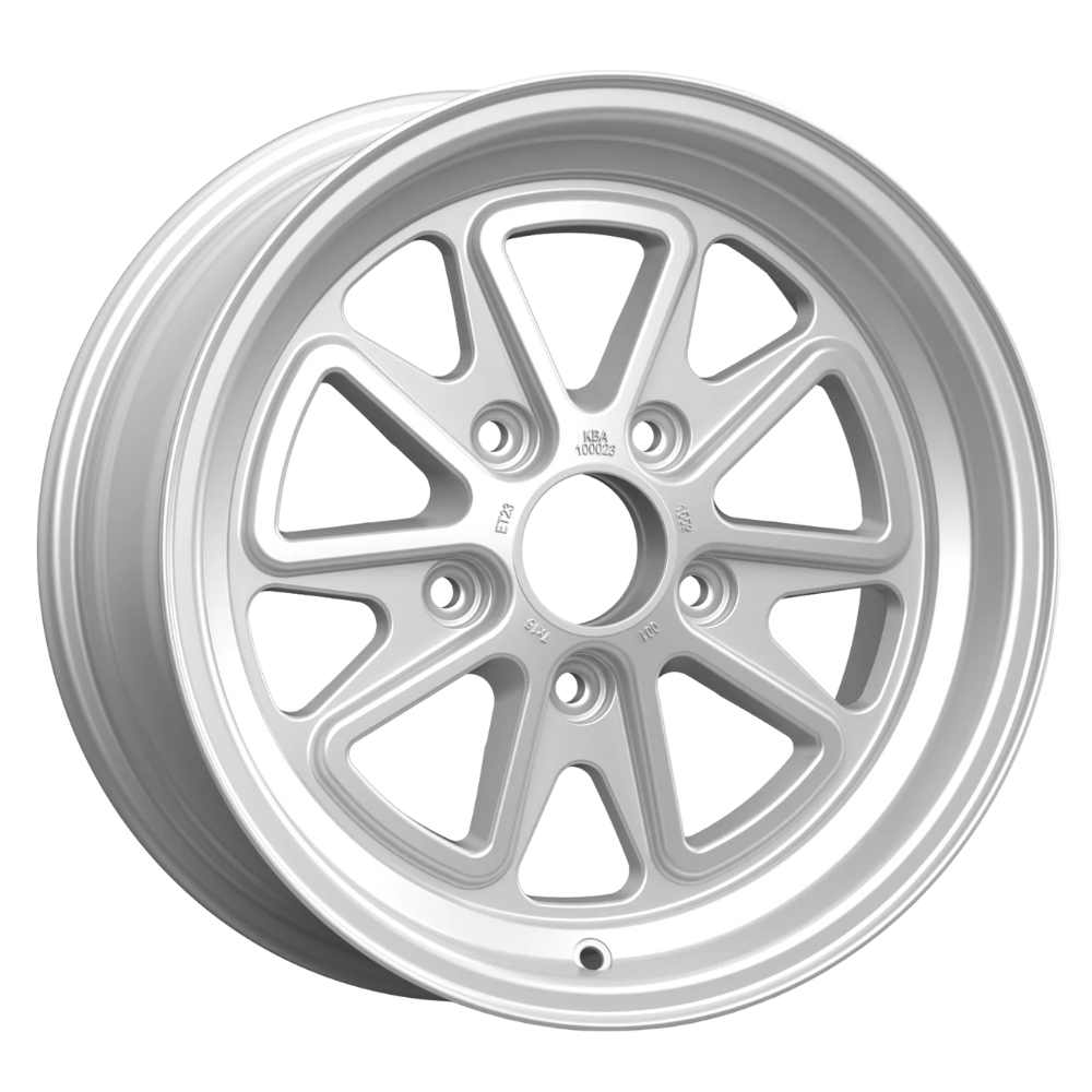 ワルキューレボルト　Wウィール　セット 52outlaw 001 Silver Wheel - 16x7 - ET23 - 911 | 1973-1989