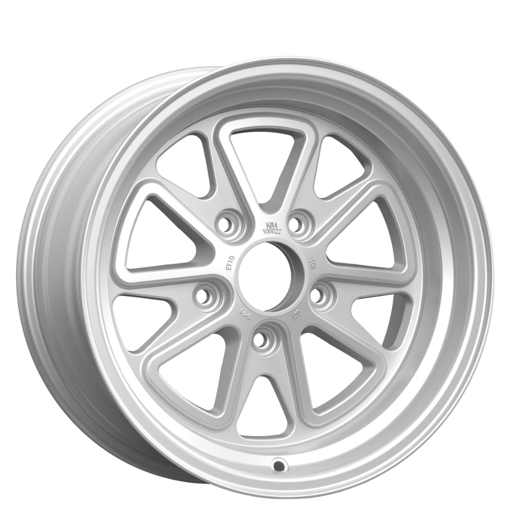 52outlaw 001 Silver Wheel - 16x8 - ET10 - 911 | 1973-1989