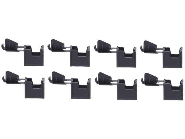 BMW Roof Molding Clip Kit - 8 Roof Moulding Clips Black | 2007-2020 54377187747