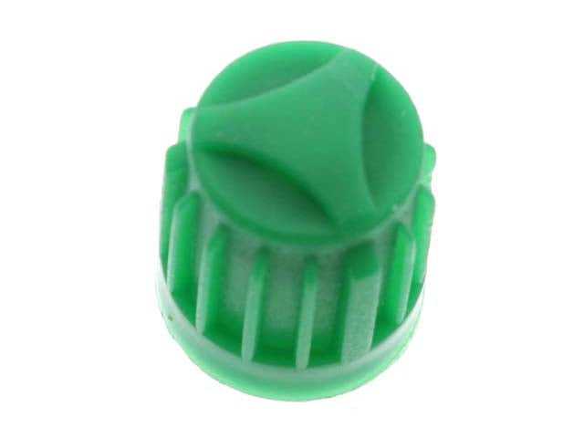 Wheel Valve Stem Cap - Green Plastic Nitrogen 550262030