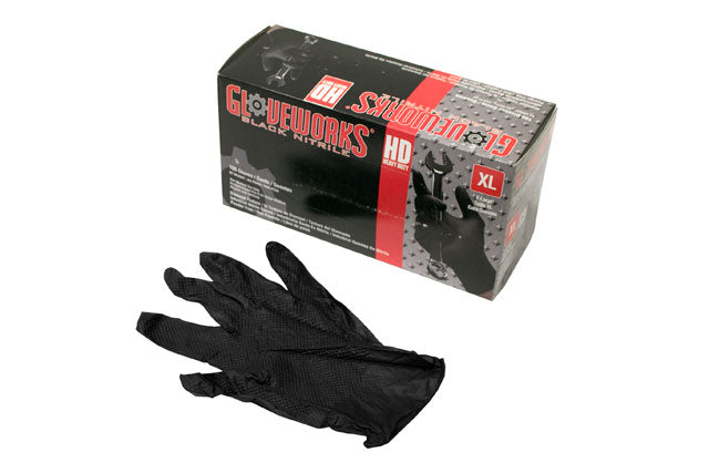 Black Nitrile Gloves - Extra Large 559870068