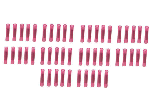 Wire Connector - Butt Connector, 22-18 Gauge Red 50 Pack 5791