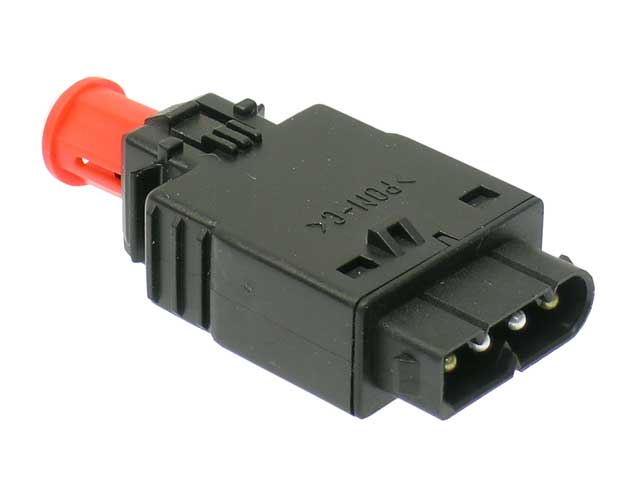 BMW Brake Light Switch with Red Locking Sleeve 4 Pin Connector | 1988-2002 61318360417