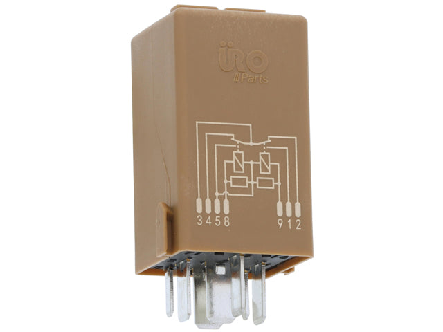 BMW Multi Purpose Relay - Double Relay 7-Prong Green-Brown | 1995-2010 61368384505