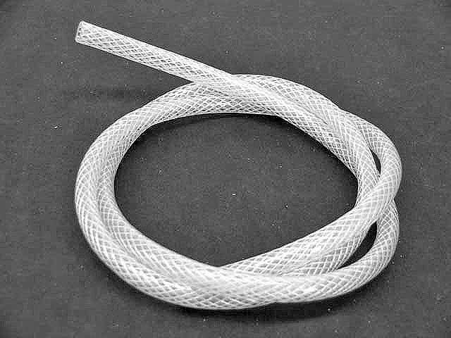 Porsche Windshield Washer Hose (Clear) with Nylon Webbing (4.5 mm X 7.5 mm), 911 | 1978-1981 61661357388