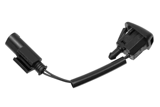 BMW Windshield Washer Nozzle Black | 2004-2010 61667046060