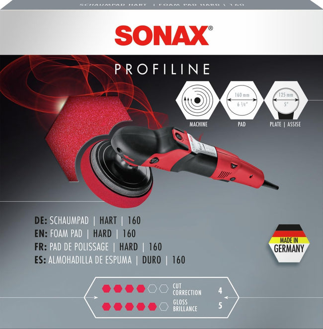 Sonax Polishing Pad Red 160mm (6")