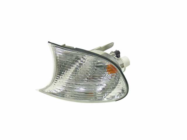 Porsche Turn Signal Light with White Lens, 356A/356B/356SC | 1959-1965 63126904307