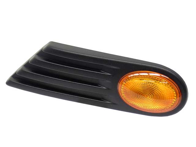 Mercedes-Benz Additional Side Light with Yellow Lens in Fender | 1987 63132751503