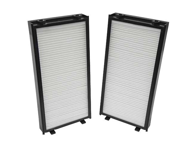 BMW Cabin Air Filter Set for Fresh Air - Paper | 2007-2014 64316945585