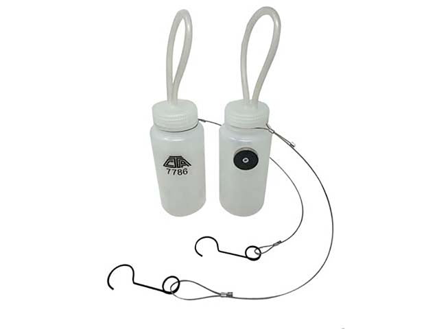 Brake Fluid Catch Can - 2pc Brake Bleeder Bottle Set