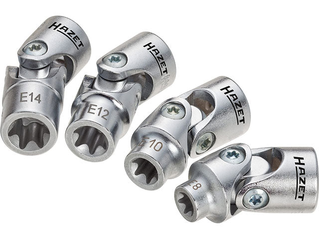 Socket Set - TORX Universal Joints - 3/8" Drive - 4-Piece Set 880GE4