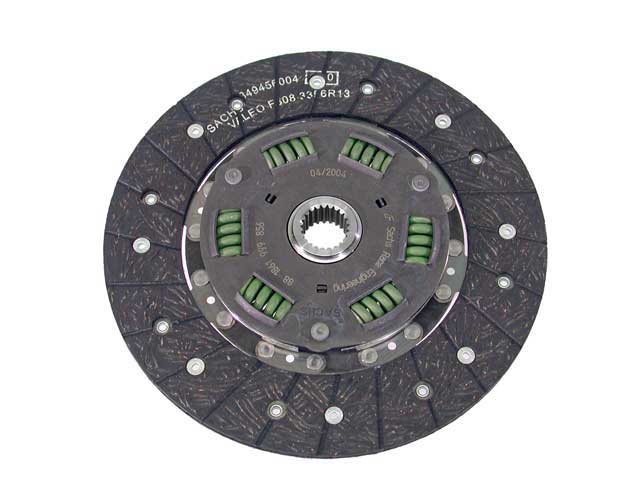 Porsche Clutch Disc (Spring Hub Type) "Sport" w/Organic Lining, Higher Friction, 911/Boxster | 1999-2009 881861999856