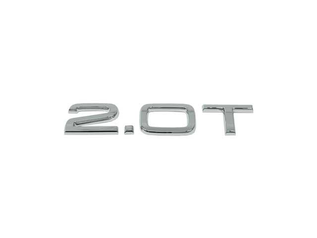 Porsche Emblem - 2.0T Trunk/Hatch Inscription (Chrome), 911/912/914 | 1965-1988 8H0853743H2ZZ