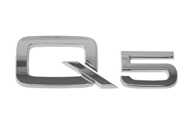 Porsche Emblem - Q5 Hatch Inscription (Chrome), 911 | 1969-1989 8R08537412ZZ