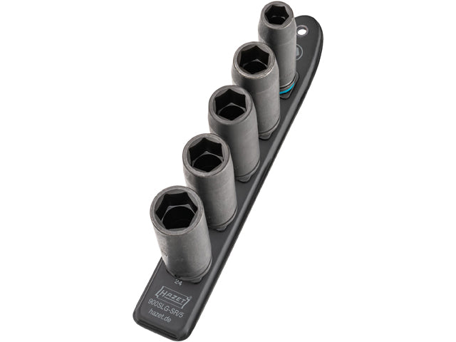 Socket Set - 1/2" Impact Socket Hazet SmartRail System 900SLGSR5