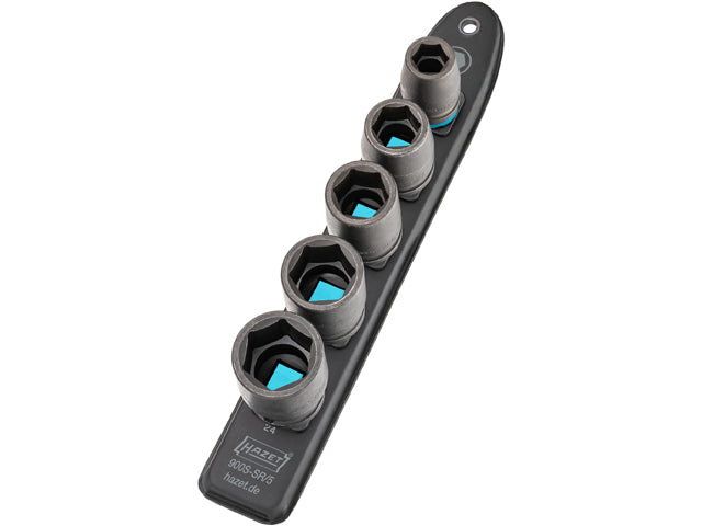 Socket Set - 1/2" Impact Socket Hazet SmartRail System 900SSR5