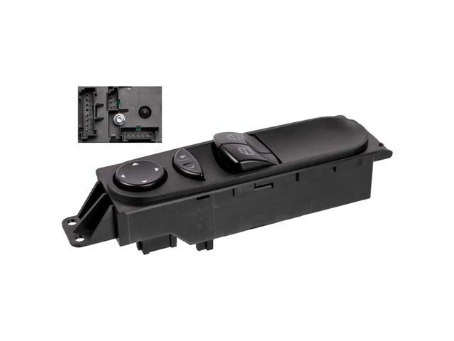 Porsche Window Switch Assembly with Mirror Adjustment Switch, 912/914/911/928 | 1966-1998 9065451213