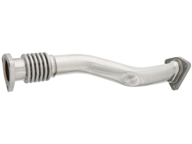 Porsche Exhaust Crossover Pipe - Heat Exchanger to Catalytic Converter Polished Stainless Steel , 911/930 | 1975-1989 93011116907