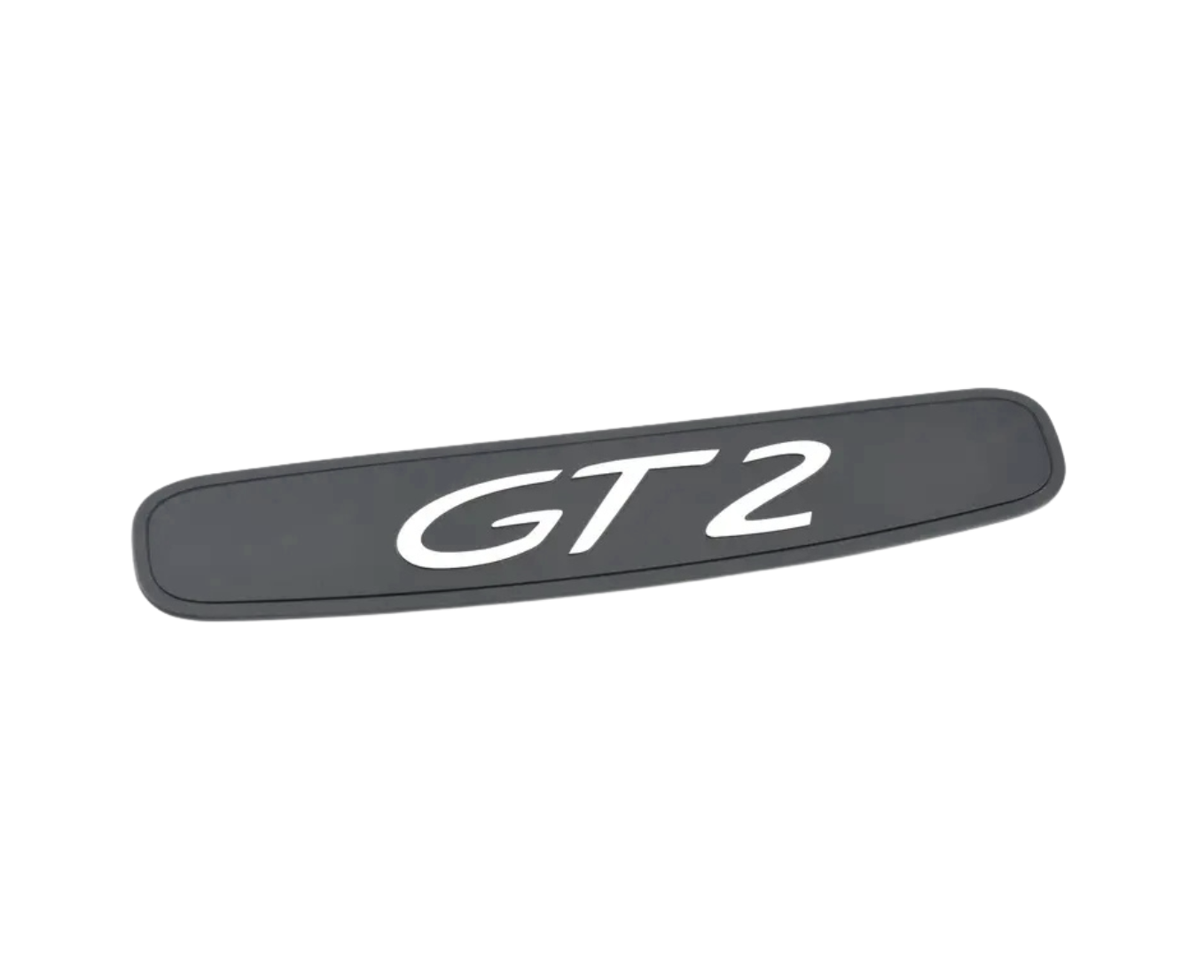 Rear Parcel Shelf Emblem Logo - Black - 911 | 2007-2009