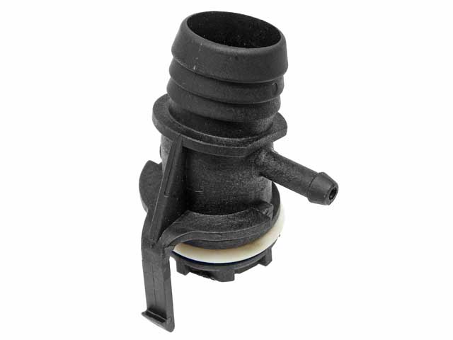 BMW Air Hose Connector with O-Ring - Intake Manifold to Idle Control Valve Hose Clips Into Manifold | 1991-1992 11611730265