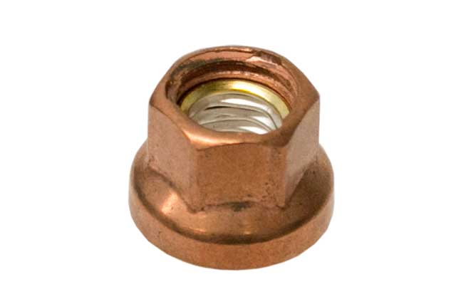 BMW Copper Collar Nut - Exhaust Pipe to Catalytic Converter 8 mm | 2002-2018 11627509731