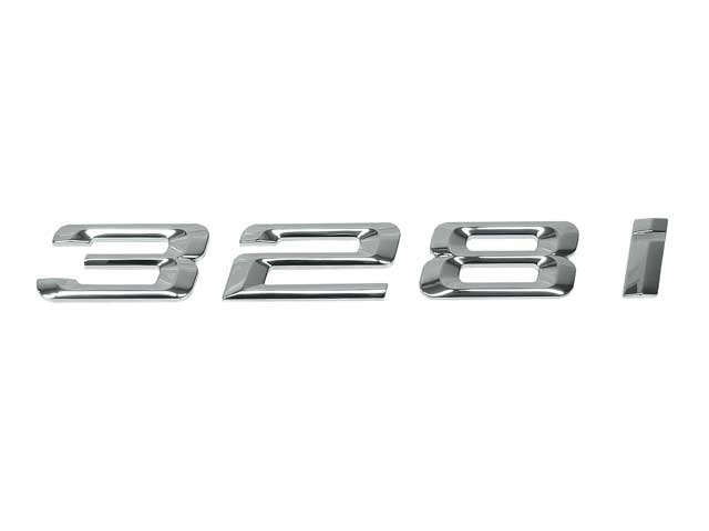 BMW Emblem - "328i" for Trunk Lid | 2007-2011 51147183151