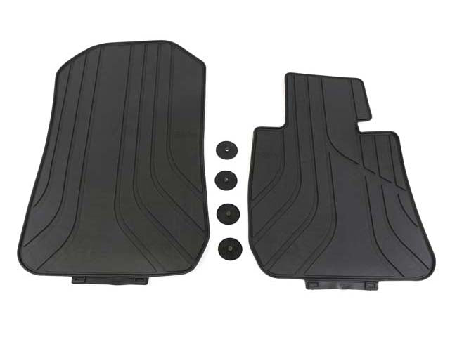 BMW Floor Mat Set - All Weather Rubber Anthracite Black | 2006-2013 51472311024
