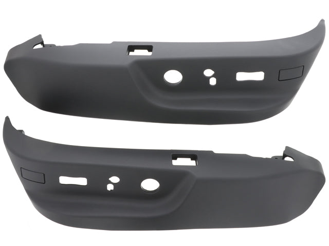 BMW Seat Switch Covering Set Black | 1995-2003 52107058008