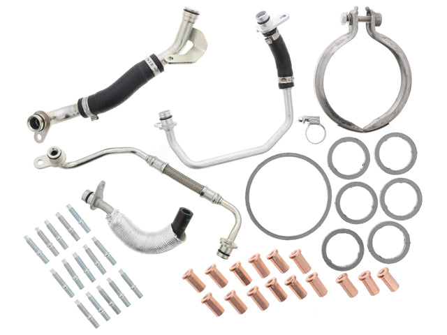 BMW Turbocharger Coolant and Oil Supply / Return Line Kit | 2010-2015 TRK0013