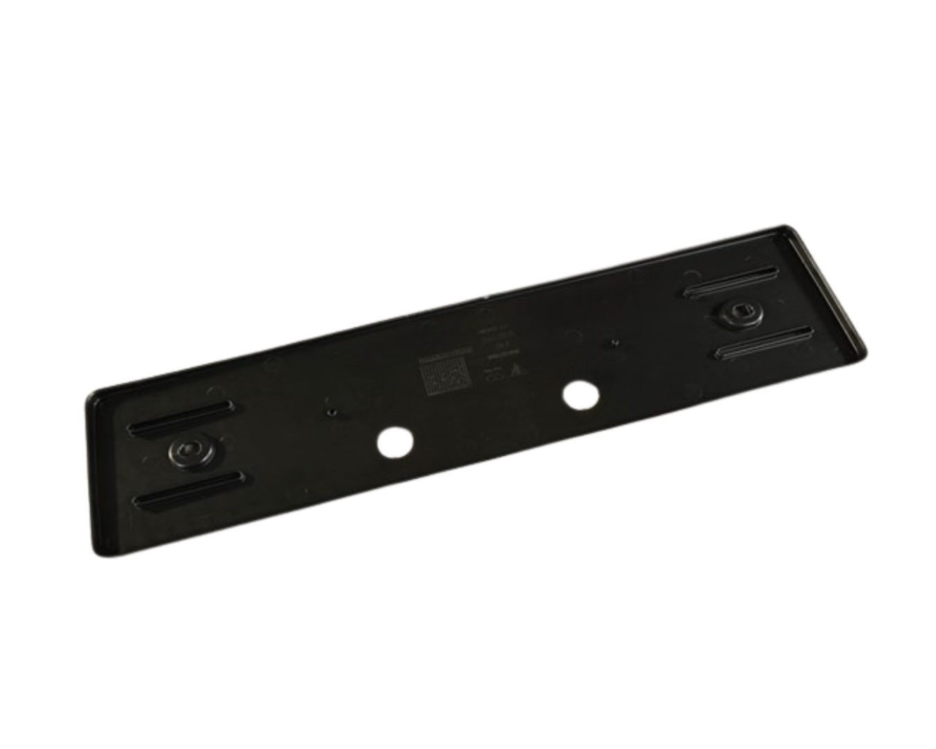 Bumper Licence Plate Holder - Matt Black - Cayenne | 2019-2026