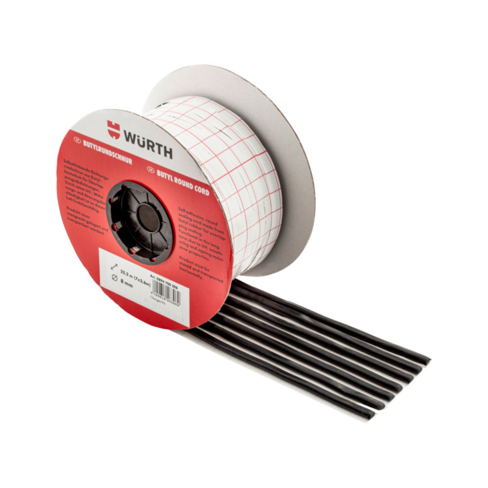 Butyl Round Cord - 60 Feet