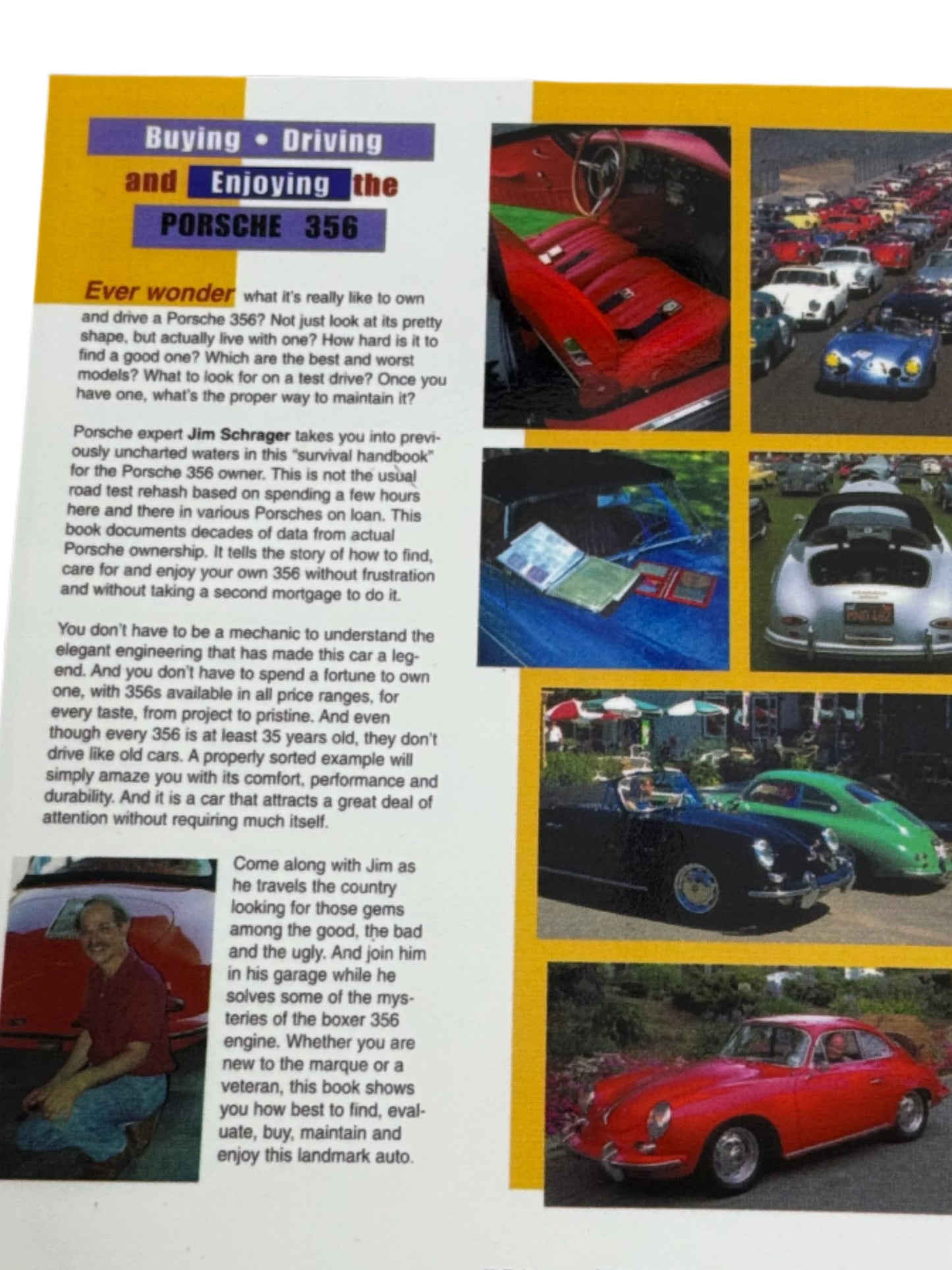 Buying, Driving, and Enjoying the Porsche 356 Book