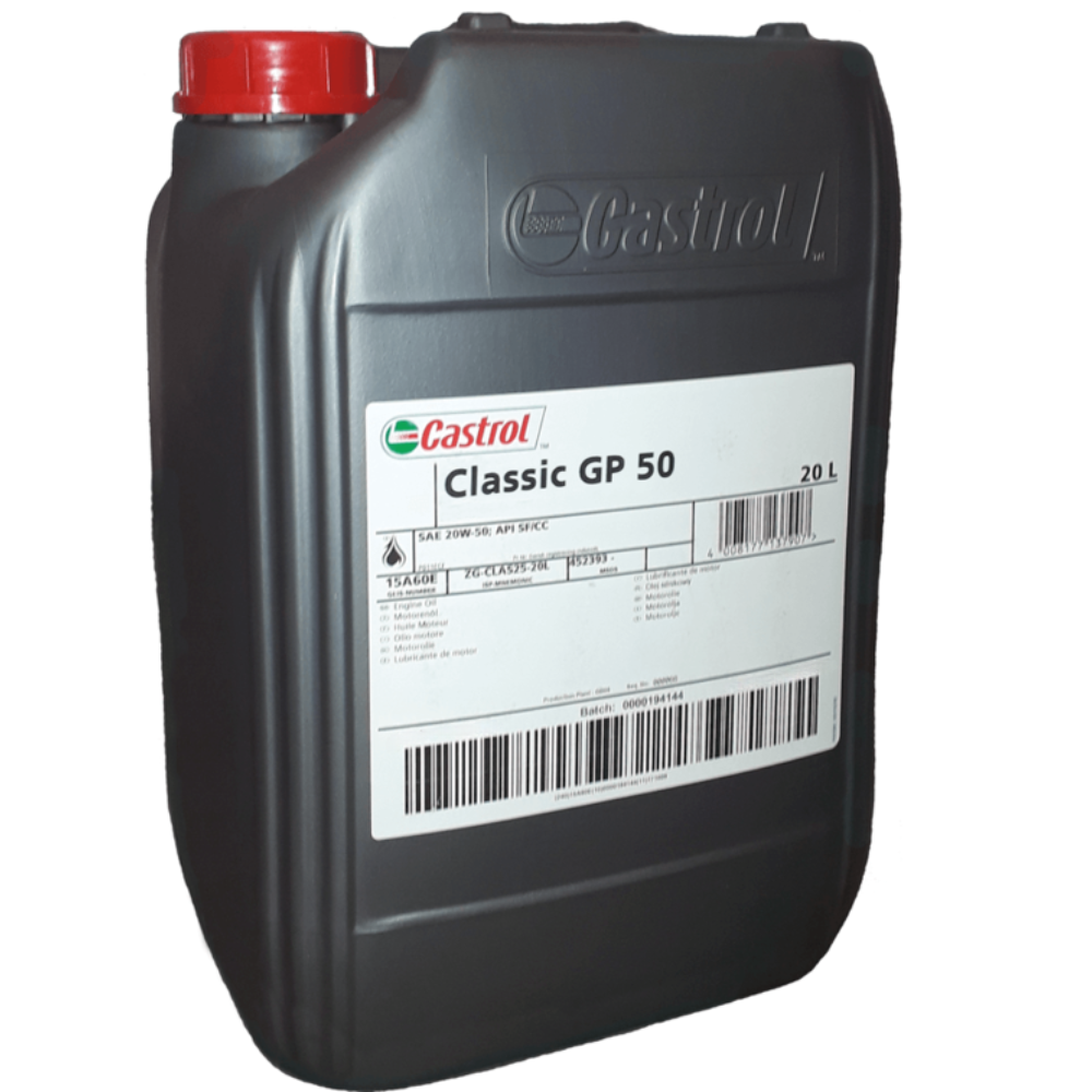 Castrol Classic GP 50 Monograde Engine Oil - 20 Litre