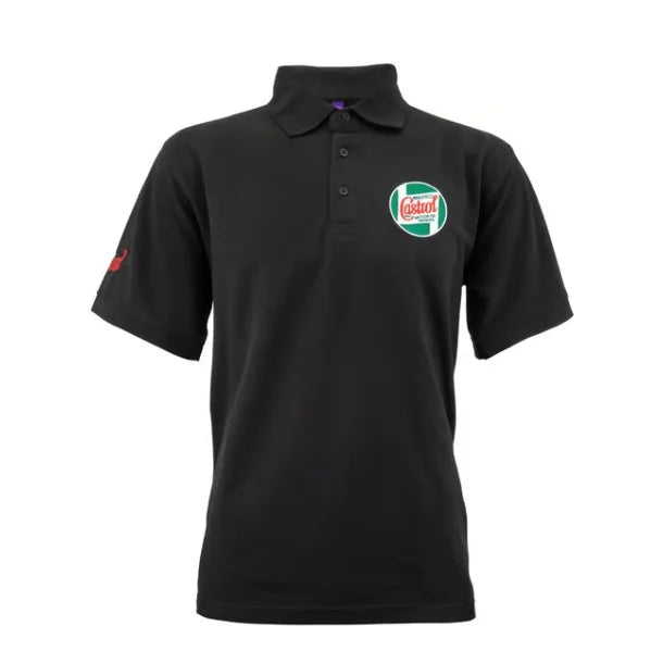 Castrol Classic Polo Shirt - Black - XXL
