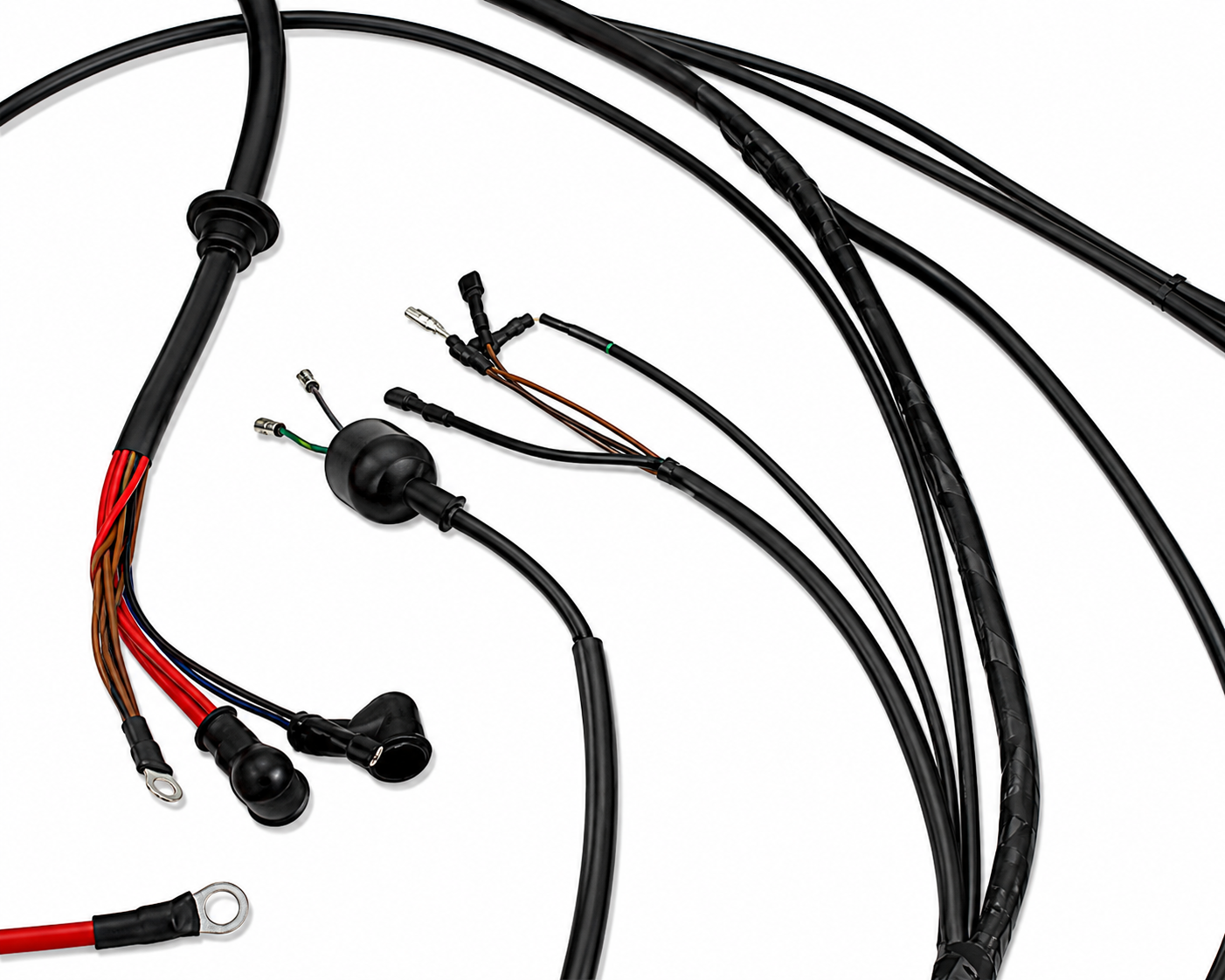 Porsche Wire Engine Harness - 911S | 1977 911-612-016-02