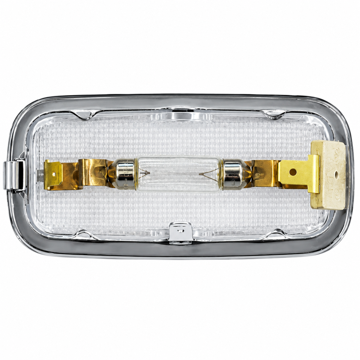 Porsche Interior Light with Chrome Bezel - 356C - 911 - 912 | 1964-1978 901-632-101-01