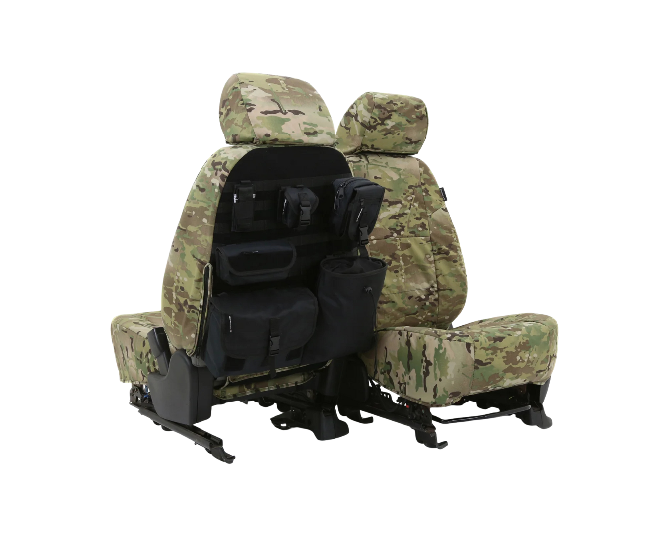 Custom Fit Ballistic Tactical Seat Cover - Camo Multicam Classic