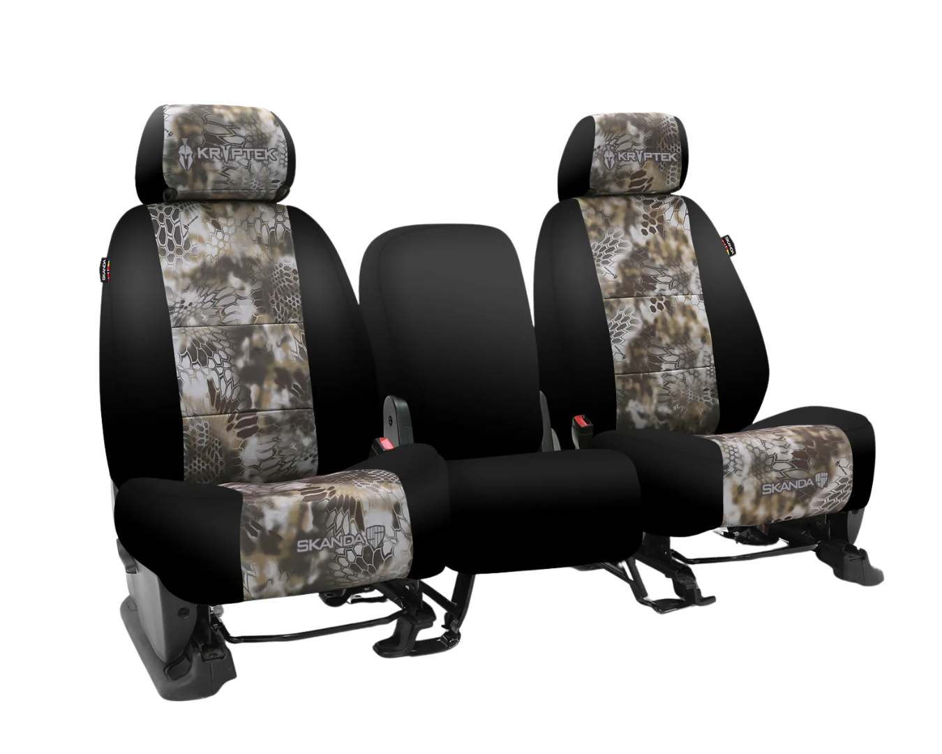 Custom Fit Neosupreme Kryptek Seat Cover - Camo Banshee With Black