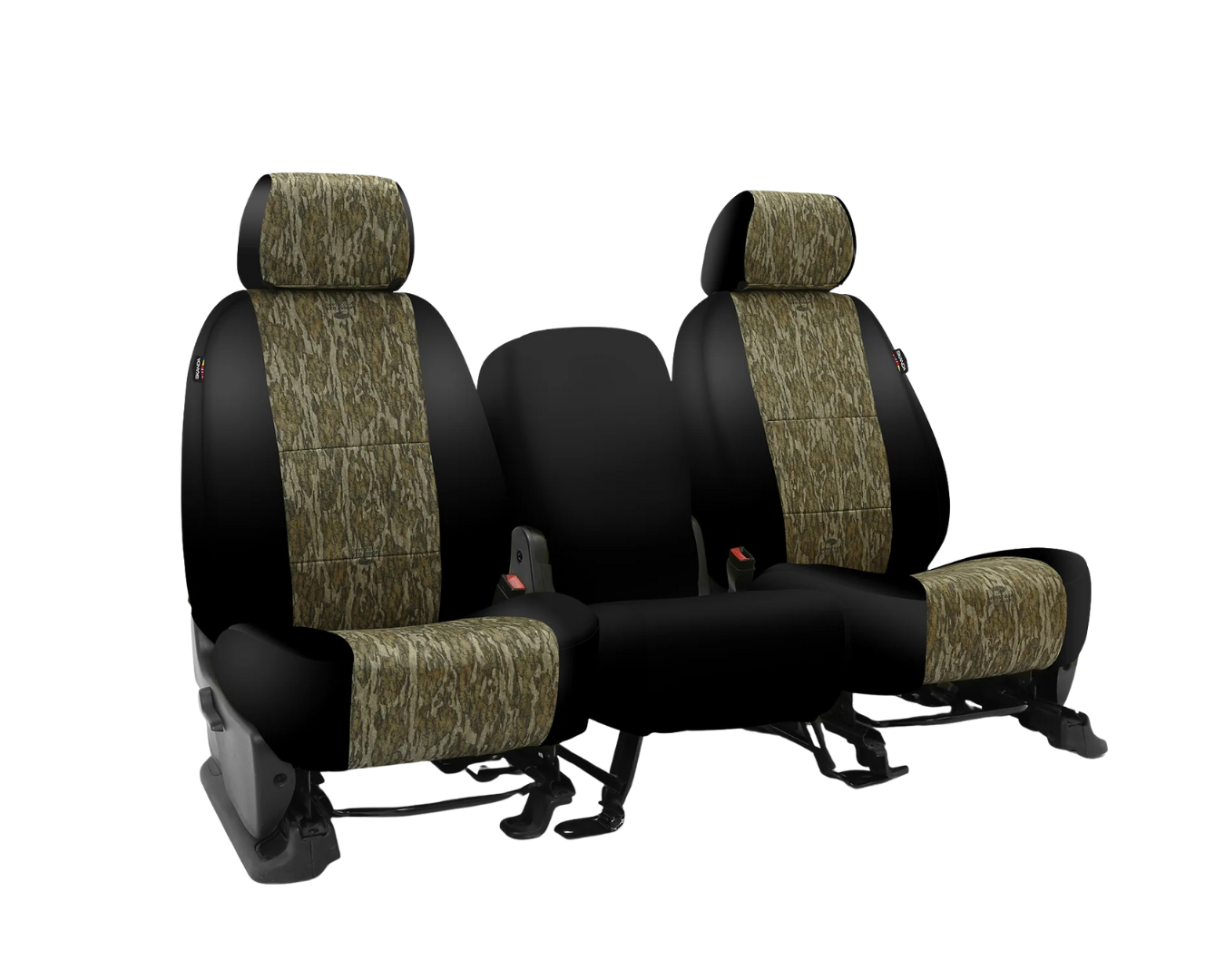Custom Fit Neosupreme Seat Cover - Mossy Oak Bottomland With Black