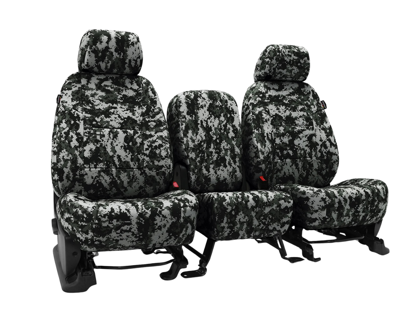 Custom Fit Neosupreme Seat Cover - Printed Camo Digital Urban Solid