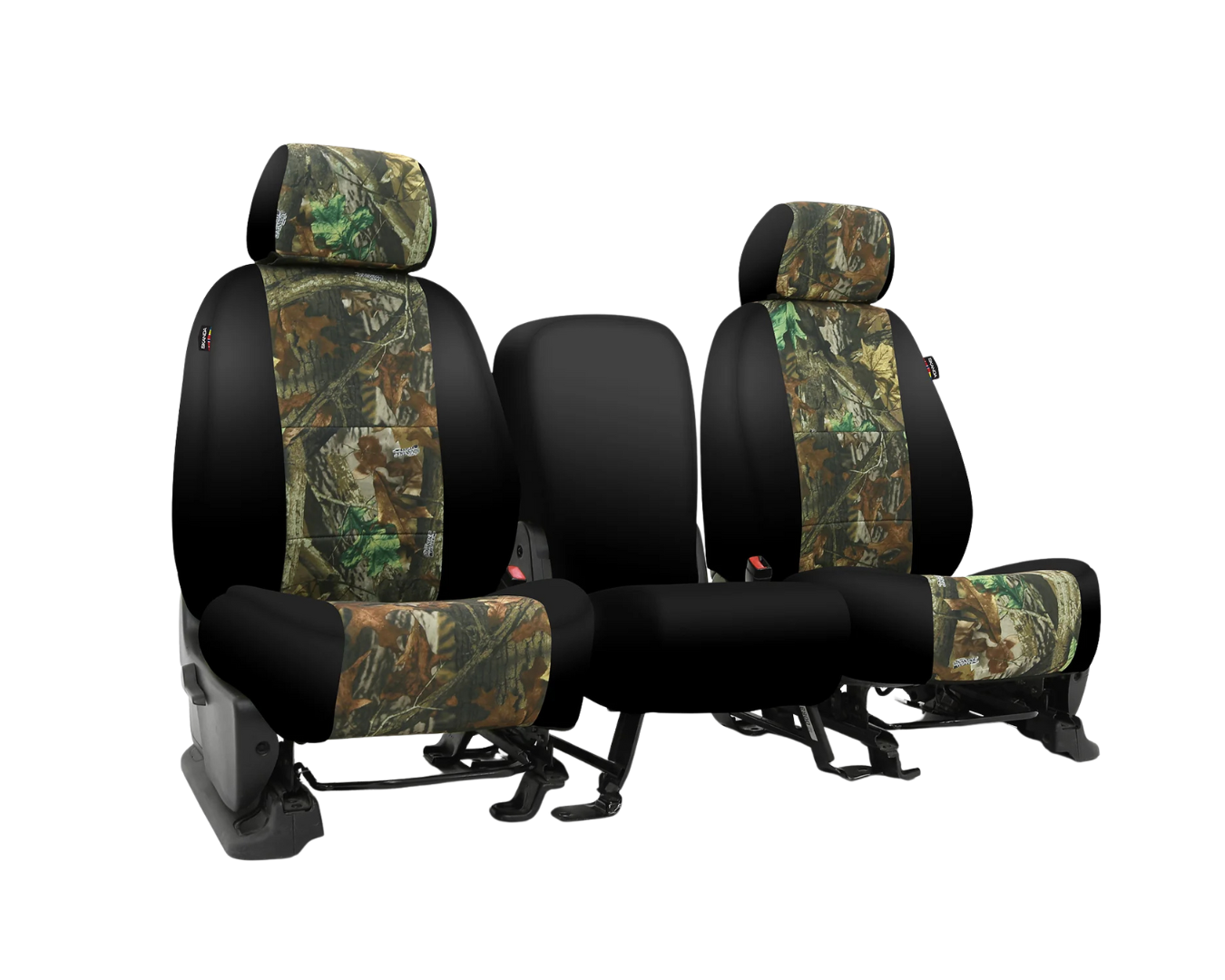 Custom Fit Neosupreme Seat Cover - Realtree Camo Timber with Black
