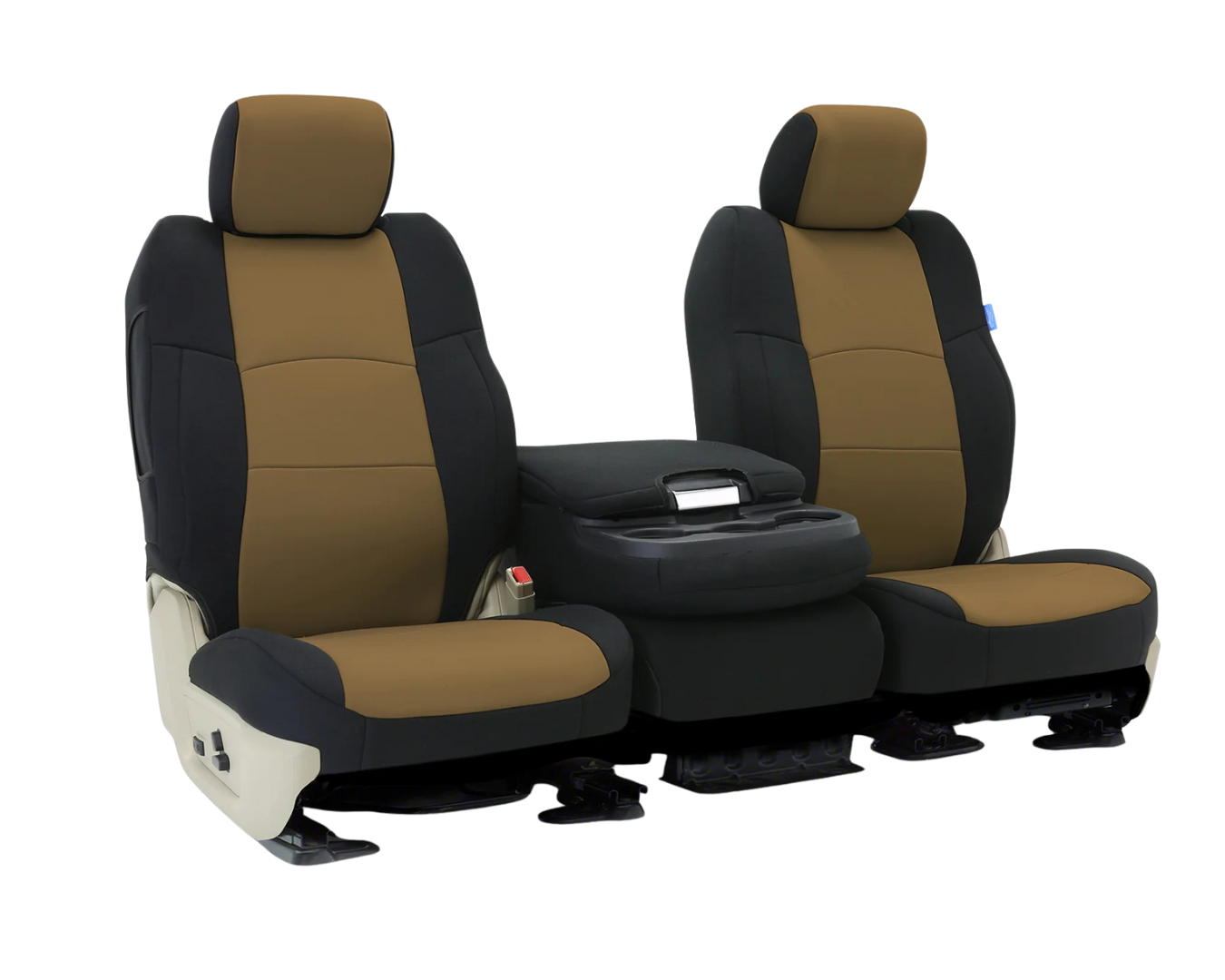 Custom Fit Neosupreme Seat Cover - Tan with Black