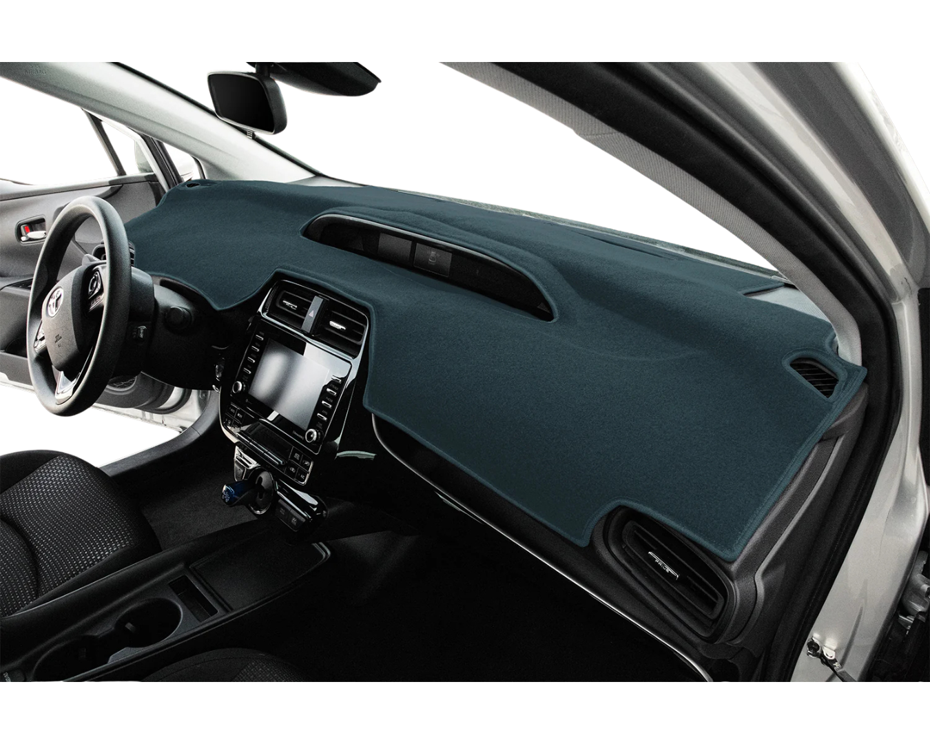 Custom Fit Polycarpet Dashboard Cover - Medium Blue