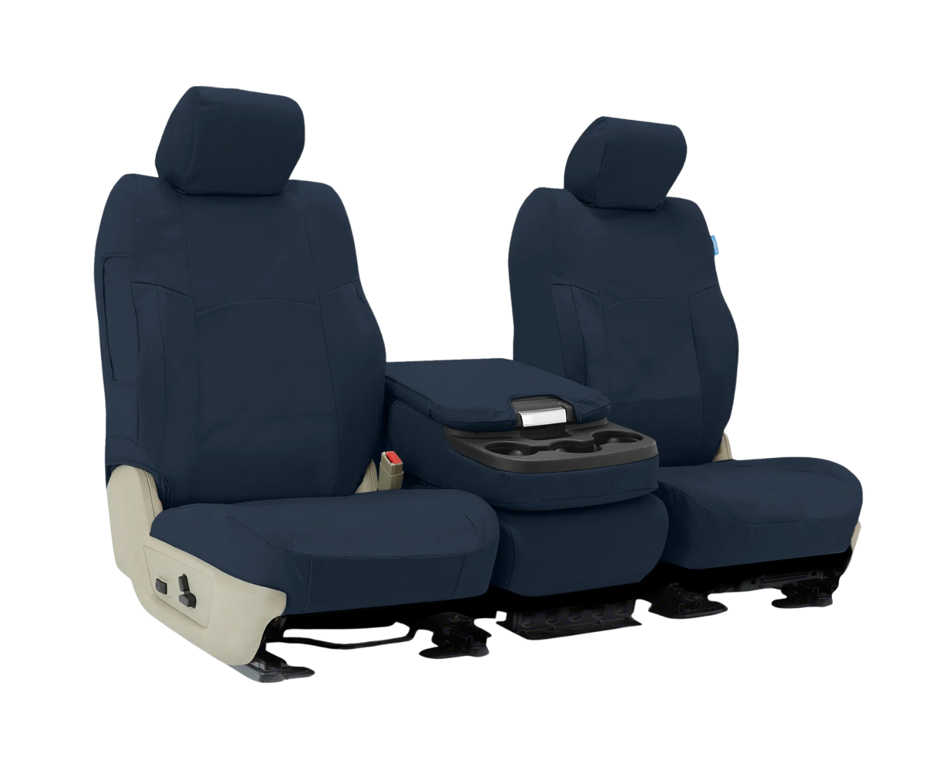 Custom Fit Polycotton Drill Seat Cover - Navy Blue