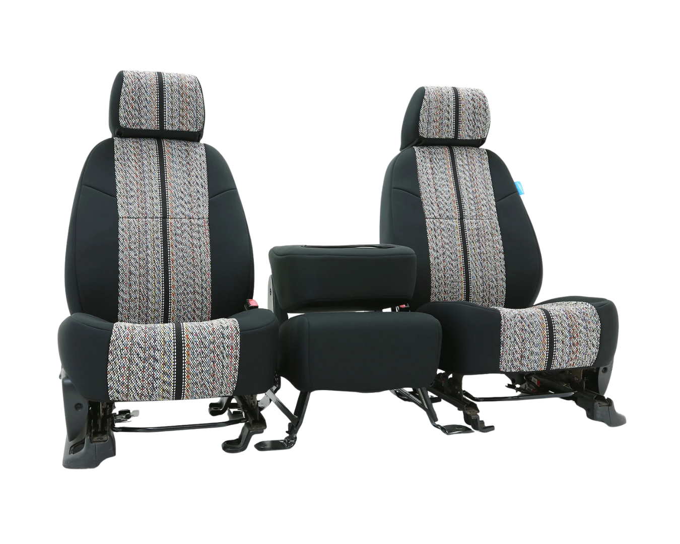 Custom Fit Saddleblanket Seat Cover - Black with Neosupreme Black