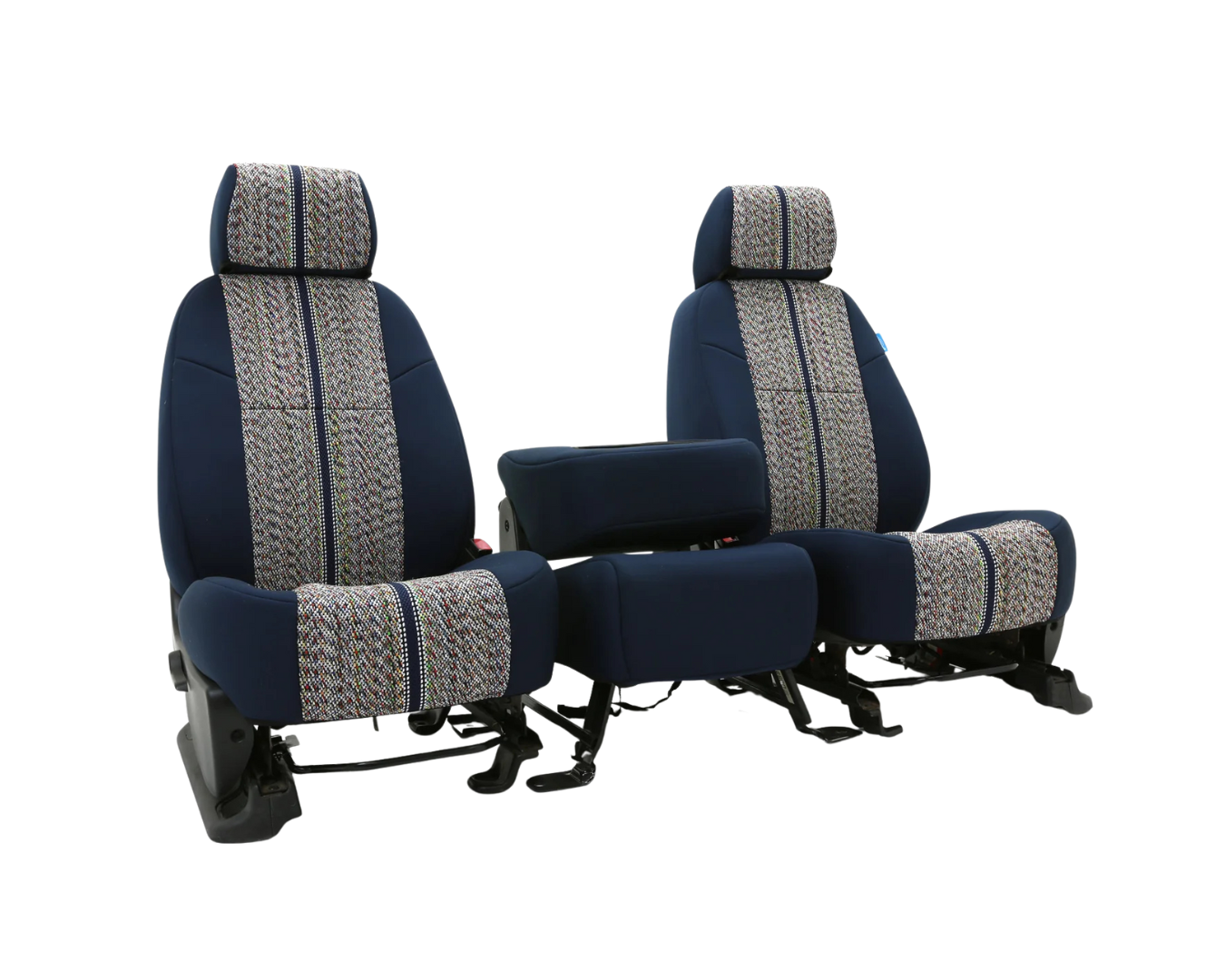 Custom Fit Saddleblanket Seat Cover - Blue with Neosupreme Blue