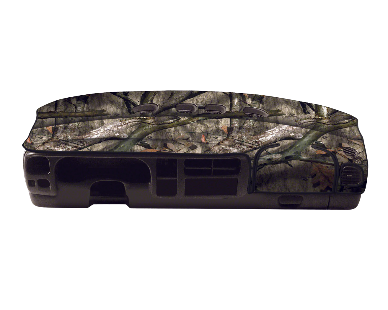 Custom Fit Velour Dashboard Cover - Mossy Oak Treestands