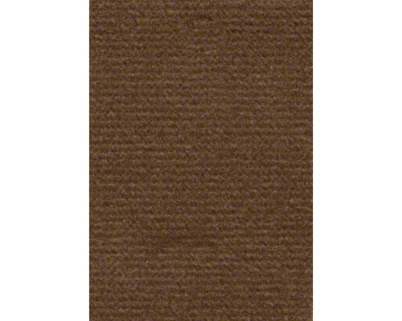 Custom Fit Velour Rear Deck Cover - Brown